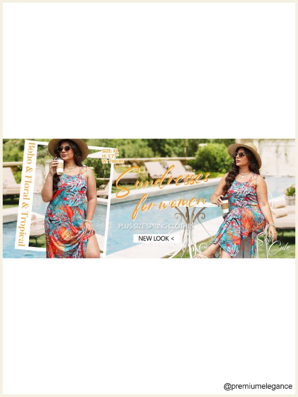 Sleeveless Maxi Dress with Pockets Summer Sundress Boho S-3XL - Picture 6 of 6